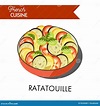 La Comida Deliciosa Del Ratatouille De La Cocina Francesa Aisló El ...