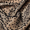 Luxury Lace Haute Couture Fabric Velvet Mesh Fabric Wedding | Etsy