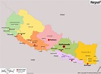 Nepal Map | Maps of Federal Democratic Republic of Nepal