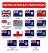 British Overseas Territory Flag Collection Stock Illustration ...