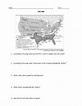 Civil War Map Worksheet and Answer Key by Social Studies Sheets | TPT