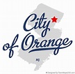 Map of City of Orange, NJ, New Jersey