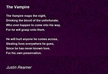 The Vampire Poem by Justin Reamer - Poem Hunter