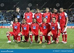 SC Braga Team Pose For A Group Photo Editorial Photography - Image ...