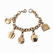Bracelet à charms Dior Métal Doré ref.45401 - Joli Closet