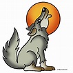 Howling Coyote Clipart | Animated clipart, Clip art, Betty boop