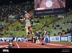 Elena Andreea Talosparticipating in the long jump of the European ...