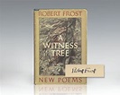 A Witness Tree Robert Frost First Edition Signed