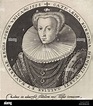 Retrato de Catalina de Borbón, hermana de Enrique IV de Francia. En el ...