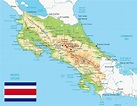 Mapa de Costa Rica con Provincias, Cantones y Distritos 【Para Descargar ...