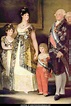 Goya Portrait of the Family of Charles IV, detail Painting Reproduction ...