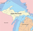 Península superior de Michigan HistoriayGeografía