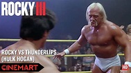 ROCKY III (1982) | Rocky vs Thunderlips | Rocky vs Hulk Hogan scene HD ...