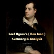 Don Juan Summary & Analysis - Lord Byron's Poem Don Juan