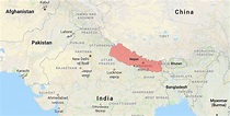 Map Of Nepal In Asia - Get Latest Map Update