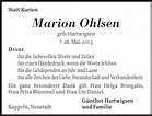 Marion Ohlsen: Danksagung : Schlei-Bote