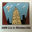 AMM – Live In Allentown USA (1996, CD) - Discogs