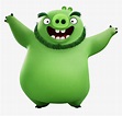 The Angry Birds Movie Pig Leonard Png Transparent Image - Pig In Angry ...