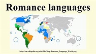 Romance languages - YouTube