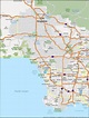 Los Angeles Map With Surrounding Areas - Gretal Gilbertine