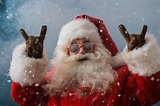 Cool Santa Claus 4k Wallpaper,HD Celebrations Wallpapers,4k Wallpapers ...