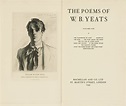 YEATS, William Butler (1865-1939). The Poems. London: Macmillan and Co ...