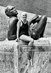 Jeanette Campbell, Argentine swimmer, Berlin Olympics, 1936. Campbell ...