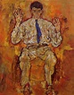 Portrait of Albert Paris von Gutersloh - Egon Schiele - WikiArt.org ...
