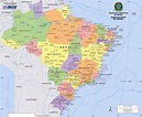 Mapa de Brasil completo para viajeros » Viajar a Brasil