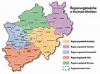 Bezirksregierung Düsseldorf: Planungsregionen im Regierungsbezirk ...