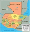 Guatemala Map and Satellite Image