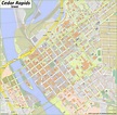 Cedar Rapids Downtown Map