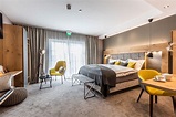 Hotelzimmerdesign mit modernen Kontrasten | Moderne hotelzimmer, Zimmer ...