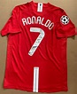2008 Manchester United 7 Cristiano Ronaldo UCL Final Jersey | Etsy