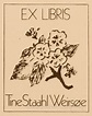 Art-exlibris.net - exlibris by Jørgen Weirsøe for Tine Staahl Weirsøe