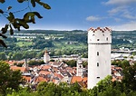 Ravensburg - Lebendige Altstadt mit Blick zum See