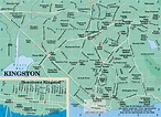 Kingston Map Region Political | Map of London Political Regional