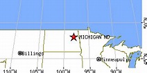 Michigan, North Dakota (ND) ~ population data, races, housing & economy