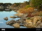 Lake Brownwood during fall season, Brownwood, Texas, USA Stock Photo ...