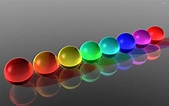 Colorful spheres wallpaper - 3D wallpapers - #10090