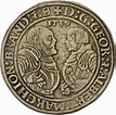 Guldengroschen der Markgrafen Georg von Brandenburg-Ansbach und ...