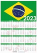 Calendário 2023 Brasil Para Imprimir Com Feriados