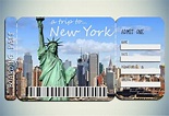 Printable Ticket to New York Boarding Pass Customizable | Etsy