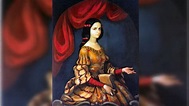 Joven y tierna Juana Inés de Asbaje, más conocida como sor Juana Inés ...