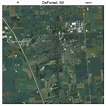 Aerial Photography Map of DeForest, WI Wisconsin