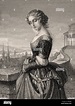 Margarete, known as Gretchen, in the tragedy Faust written by Johann ...