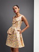 Zac Posen for Target Women's Floral Print Sleeveless Brocade Mini Dress ...