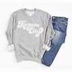 Kansas City sudaderas mujeres sudaderas KC camisas de Kansas | Etsy