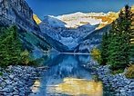 alberta, Canada, Lake, Mountains, Rocks Wallpapers HD / Desktop and ...