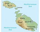 Mapas de Malta | Colección de mapas de Malta | Europa | Mapas del Mundo